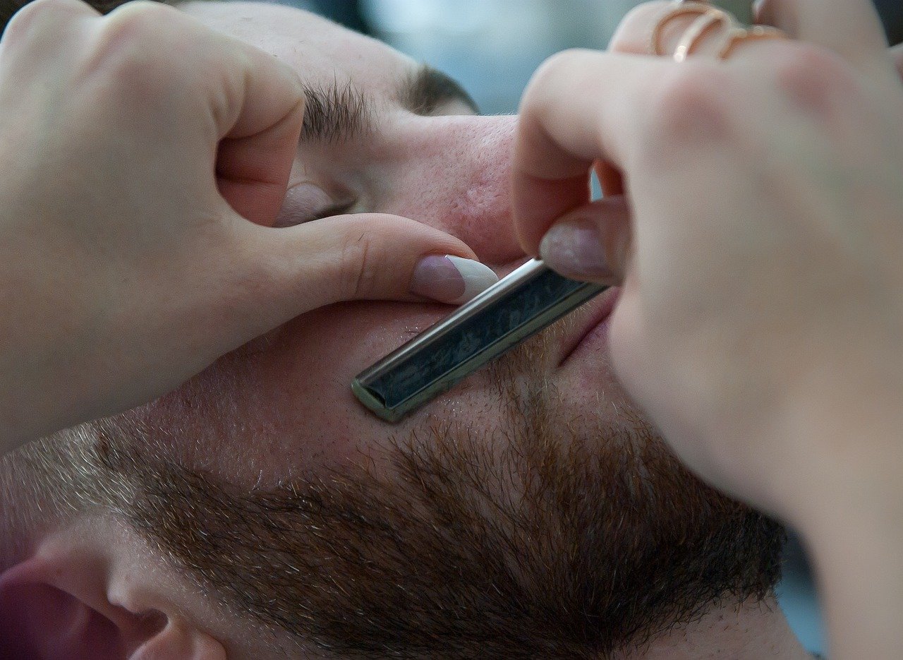 barber, beard, shaver